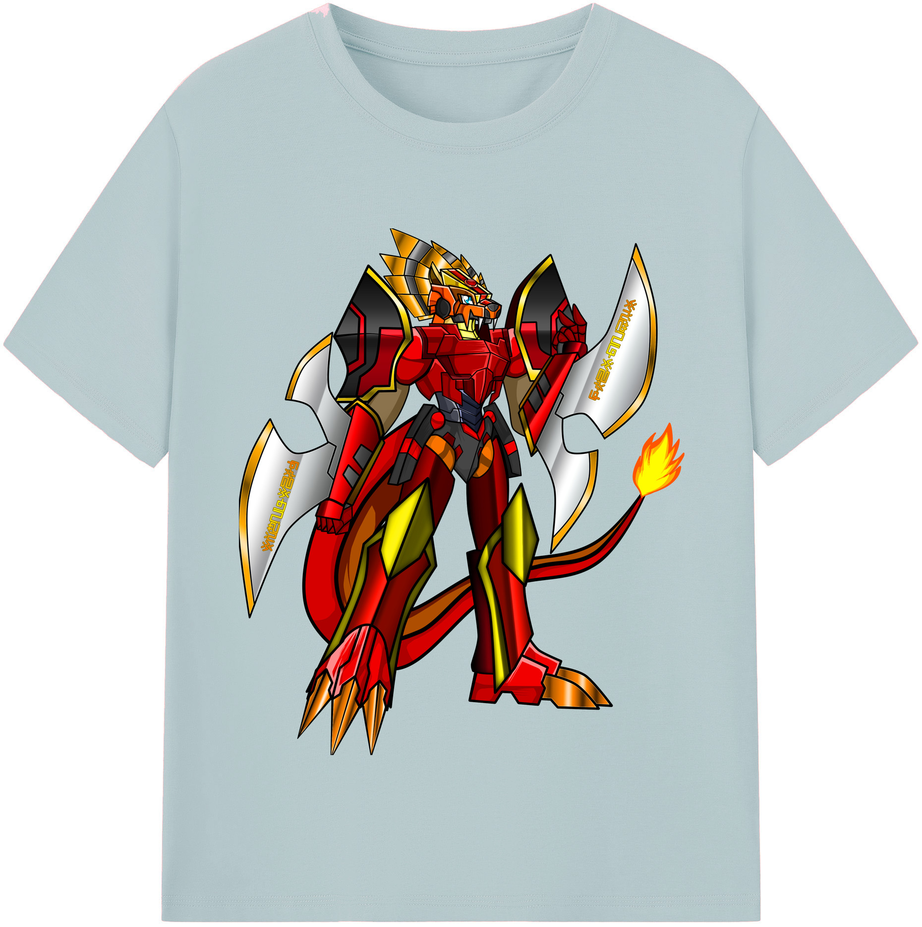 （画像用） Digimon デジタルモンスター/デジモン 綿100％半袖Tシャツ（フロントプリント）